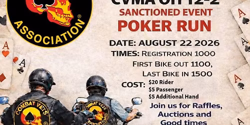 CVMA OH 12-2 Poker run