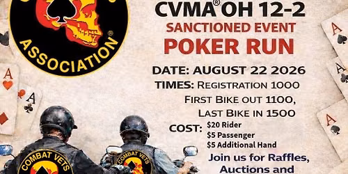 CVMA OH 12-2 Poker run
