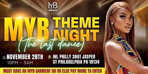 MYB Theme Night - The Last Dance