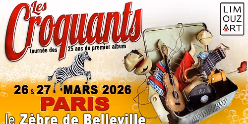 les Croquants Paris Zebre de Belleville