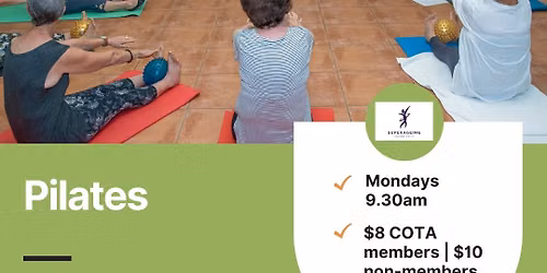 Pilates (Face to Face and by Zoom) with Super Ageing's Sharon Kelly