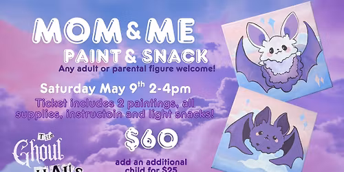 Mom & Me Paint & Snack 