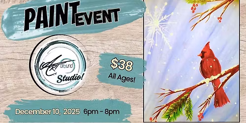 Paint at Art Around Studio!