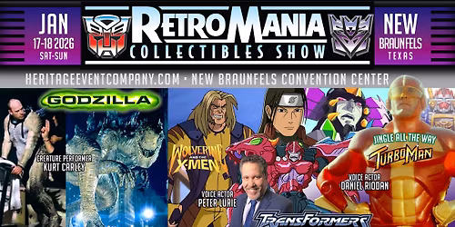 RetroMania New Braunfels Texas January 2026