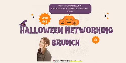 Westside BID Halloween Networking Event & Wellbeing Talk at  Hilton Garden