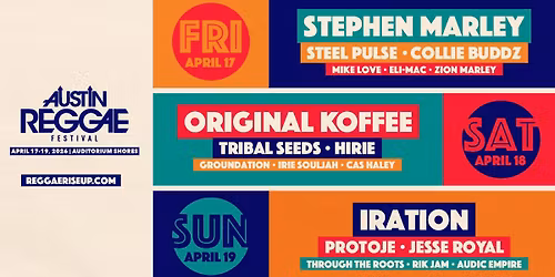 Austin Reggae Festival 2026