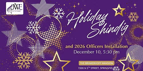 WE-CI Holiday Party (and 2026 Officers Installation)