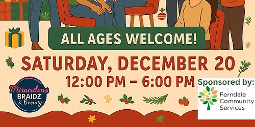 Glow & Give: Christmas Free Braid Event