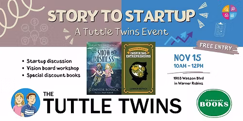 Story to Startup: A Tuttle Twins Workshop