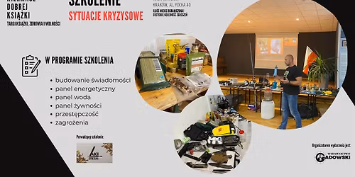 Szkolenie \u201eSytuacje kryzysowe\u201d na 4. Krakowskim Kiermaszu Dobrej Ksi\u0105\u017cki