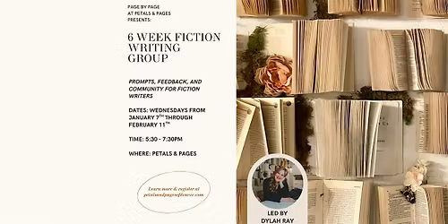 Fiction Writing Group at Petals & Pages