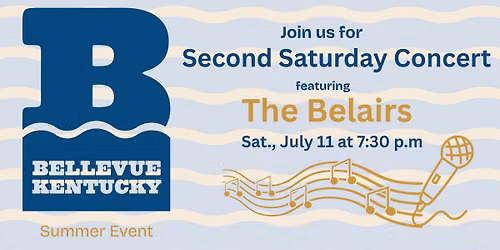 Second Saturday Concert featuring the Belairs