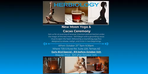 New Moon Yoga and Cacoa Ceremony