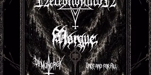 Les soir\u00e9es SF pr\u00e9sentent; Necronomicon avec Morgue, Demonorgy  et Once And For All