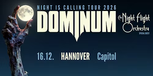 Dominum - The Night Is Calling Tour 2026 | Hannover