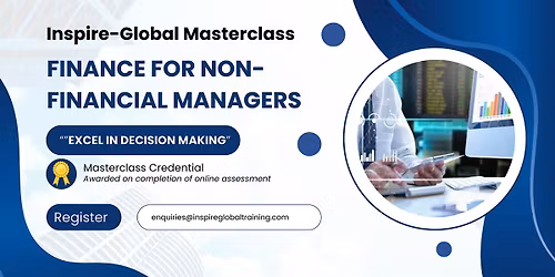 Finance for Non-Financial Managers Masterclass - LONDON