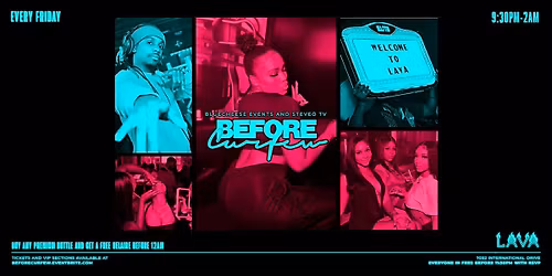 BEFORE CURFEW AT LAVA HOOKAH LOUNGE