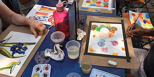 Art Cart Workshop: Acrylic Landscape Basics
