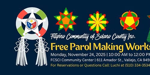 Free Parol Making Workshop