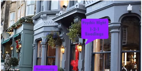 Psychic Nights One To One Readings At The Barologist Harrogate 11\/08\/2026