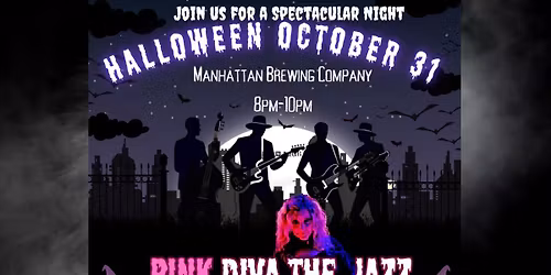 Halloween Party with Pink Diva and the Jazz Masters!!!