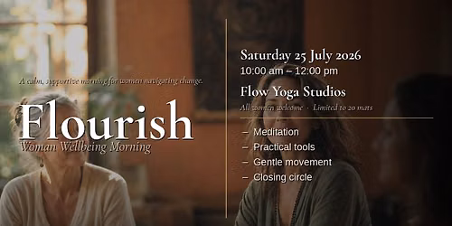 Flourish Woman Wellbeing Morning