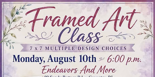 7 x 7 Shadow Box Class