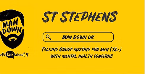 Man Down St Stephen fortnightly mental health talking group
