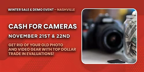 Cash for Cameras | Nashville, TN