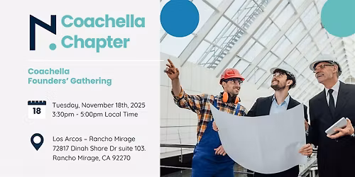 NHCA Coachella Valley Founding Member Gathering