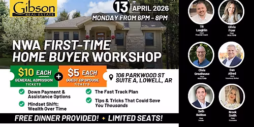 First-Time Home Buyer Workshop 04\/13\/26