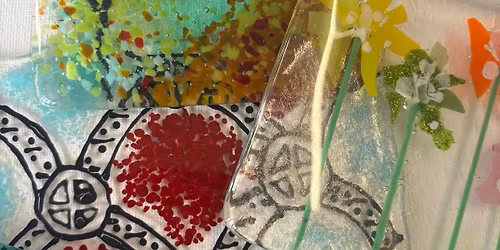 Fused Glass Coasters Workshop with Caron