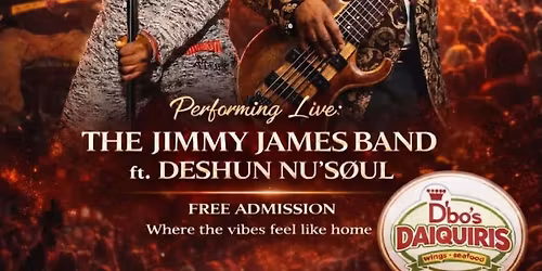 Soulful l Sundays with the Jimmy James Band at D'bo's Elvis Presley