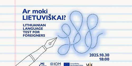 Word Check: Ar moki lietuvi\u0161kai? Lithuanian Language Test for Foreigners
