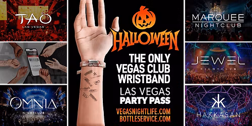 Las Vegas Party Pass | Oct 30 to Nov 2 | Halloween Weekend