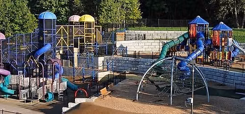 See Me goes to Chutes and Ladders playground