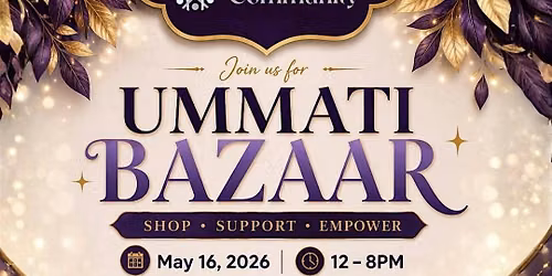 4th Annual Anniversary Bazaar