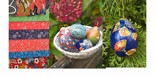 Washi Egg Ornament Workshop