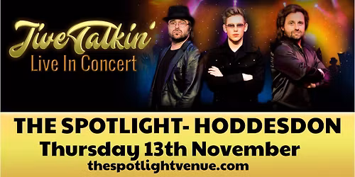 Jive Talkin' at The Spotlight Venue | Hoddesdon