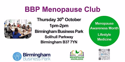 BBP Menopause Club - October