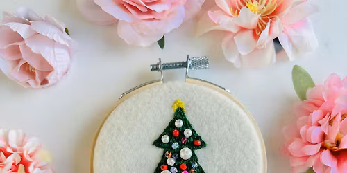 Embroidered Christmas Tree Workshop