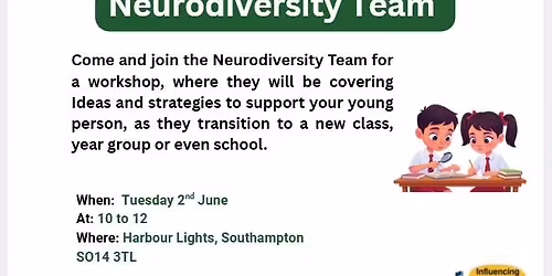 Transition Workshop with Neurodiversity Team 