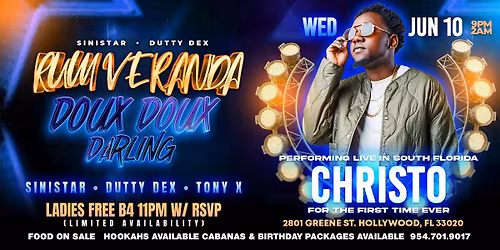 Rum Veranda - Doux Doux Darling (Christo LIVE)