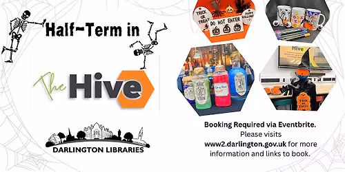 Half term in the Hive: Halloween Spooky Signs