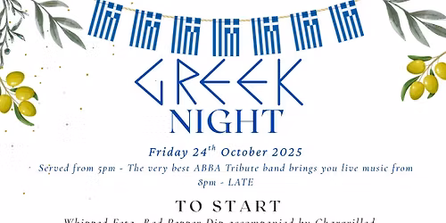 Greek night!
