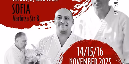 Aikido seminar - Tai jutsu, Buki waza, Sofia 2025