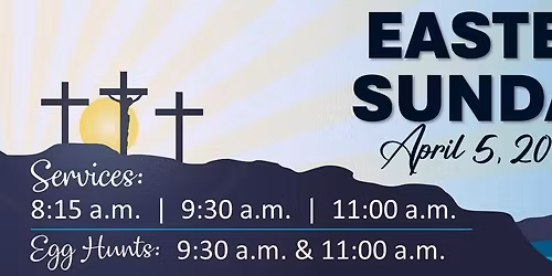 Easter Services and Egg Hunt