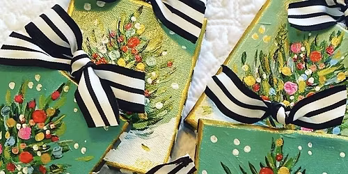 Christmas Canvas Painting Evening