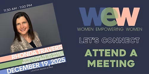 Intentional Networking: Make your Minutes Matter - Riverbend