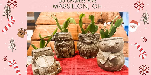 Christmas "POT" Painting